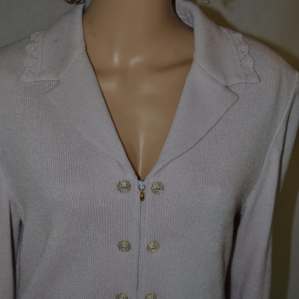 " BEAUTIFUL " ST . JOHN COLLECTION BY MARIE GRAY LIGHT PURPLE  SIZE 12/ 10
